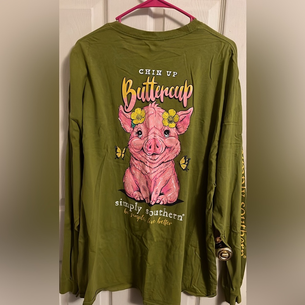 Simply southern long sleeve tee